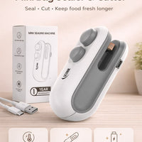 Mini heat sealer 2 in 1 with cutter Detail